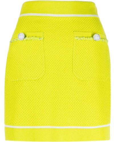 Pinko Short Skirts - Yellow