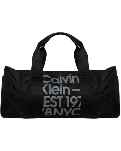 Calvin Klein Stilvolle praktische tasche - Schwarz