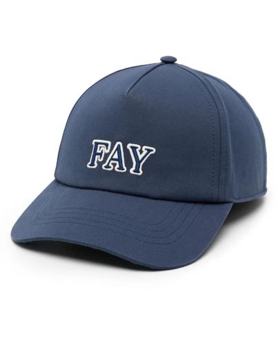 Fay Accessories > hats > caps - Bleu