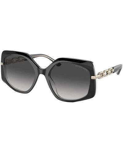 Michael Kors Cheyenne sonnenbrille schwarz grau verlauf