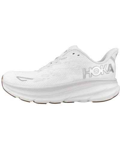 Hoka One One Clifton 9 sneakers,stylische sneakers - Weiß