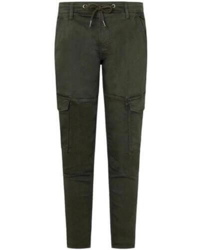 Pepe Jeans Slim-Fit Trousers - Green