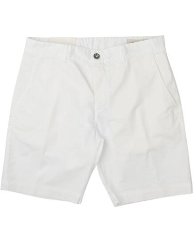 Brooksfield Casual off bermuda shorts - Weiß