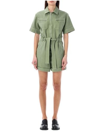 A.P.C. Hills mini jumpsuit - Verde