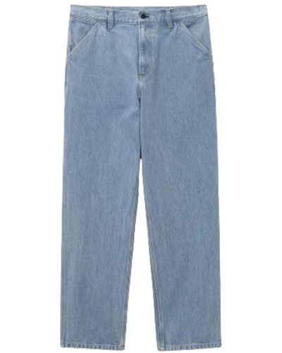 Carhartt Jeans blu stone sbiancato