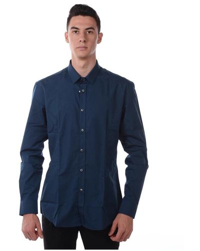 Daniele Alessandrini Shirts > casual shirts - Bleu