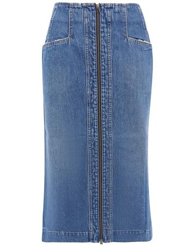 Closed Denim skirts - Blu