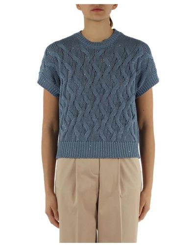 Peserico Knitwear - Blau