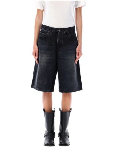 Haikure Shorts > denim shorts - Noir