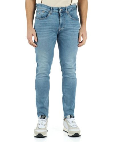 Tommy Hilfiger Pantalone jeans cinque tasche austin slim tapered - Blu