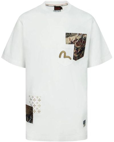 Evisu Tops > t-shirts - Blanc
