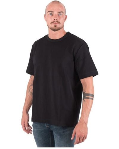 Edwin Elvine T-Shirt Oversize Hadar Basic uni black 330733 - S - Schwarz