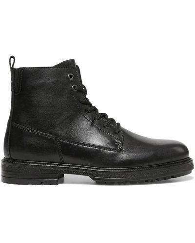 Marc O' Polo Lace-Up Boots - Black