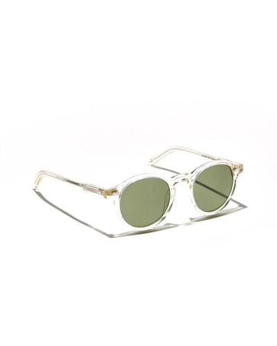 Moscot Oval runde sonnenbrille klar - Grün
