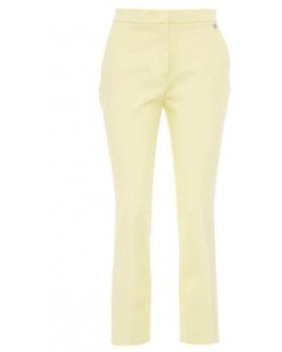 Liu Jo Slim-Fit Trousers - Yellow
