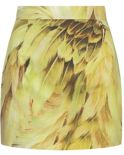Roberto Cavalli Skirts > short skirts - Jaune