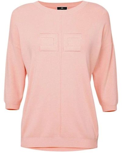 Elisabetta Franchi Sweatshirt - Pink