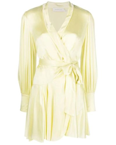 Zimmermann Wrap Dresses - Yellow