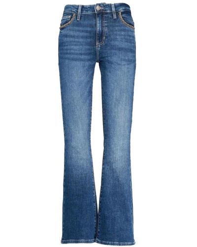 Guess Jeans a zampa per donne - Blu