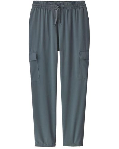 Patagonia Cropped Trousers - Blue