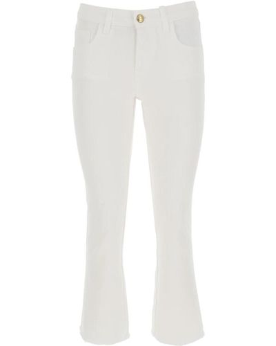 Fay Flared Jeans - White