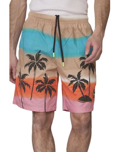 Barrow Tropische palms shorts - Mehrfarbig