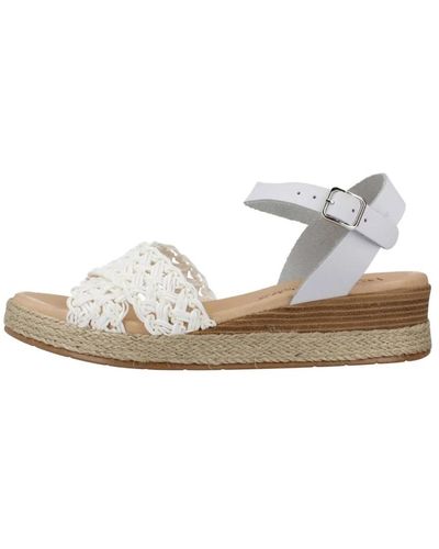 Pitillos Flat sandals - Blanco