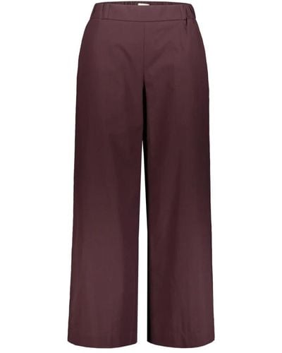 Ottod'Ame Wide Trousers - Lila