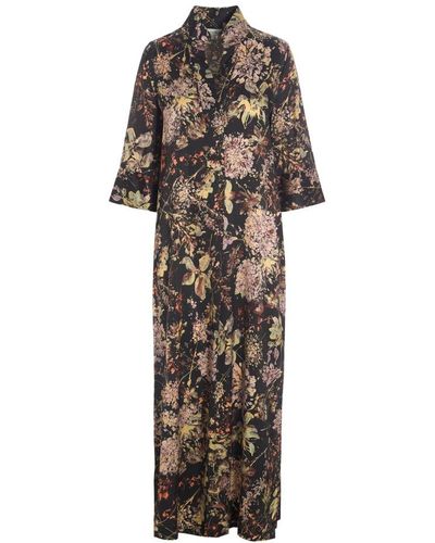 Dea Kudibal Botanisches rooibos kimono kleid - Mehrfarbig