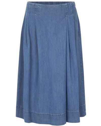 Masai Midi shorts and skirt - Blau