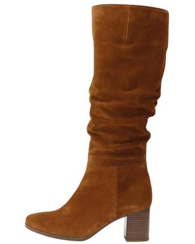 Gabor High Boots - Brown