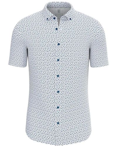 DESOTO Shirts > short sleeve shirts - Bleu