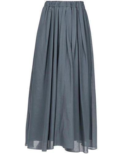 Niu Midi Skirts - Grey