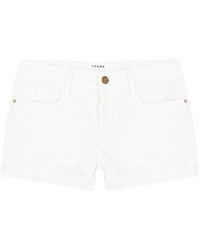 FRAME Shorts > short shorts - Blanc