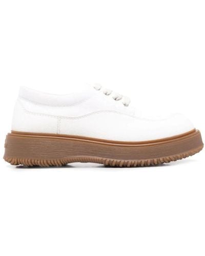 Hogan Laced Shoes - White