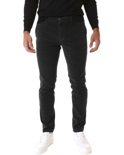 40weft Slim-Fit Trousers - Black