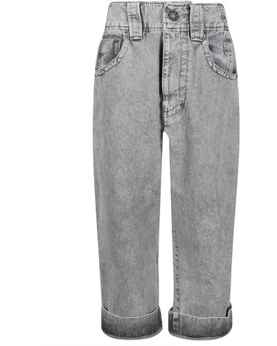 VAQUERA Jeans > cropped jeans - Gris