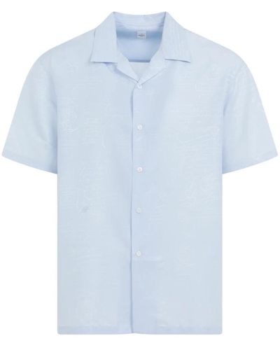 Berluti Short sleeve shirts - Blau