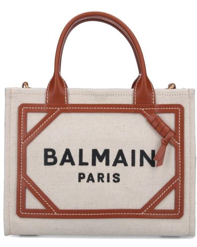 Balmain Bags > handbags - Marron