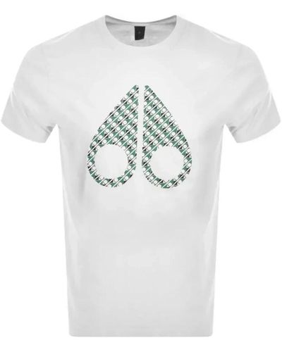 Moose Knuckles T-shirts - Blanc