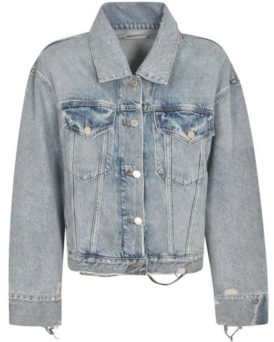 Agolde Denim Jackets - Blue