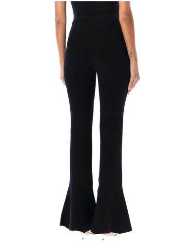 Alessandra Rich Trousers > wide trousers - Noir