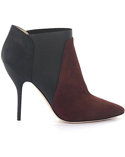 Jimmy Choo Ankle Boots Deluxe Suede - Brown