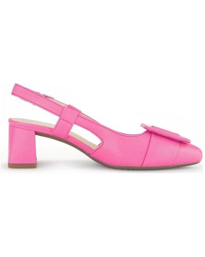 Gabor Rosa elegante flache sandalen - Pink