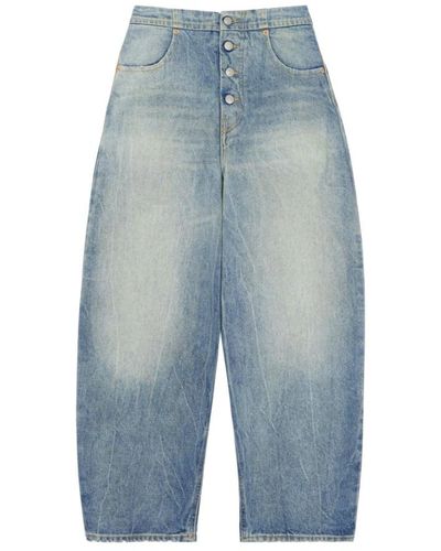 MM6 by Maison Martin Margiela Loose-fit jeans - Azul