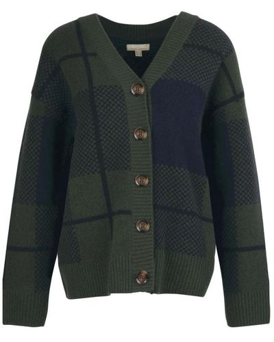 Barbour Cardigans - Green