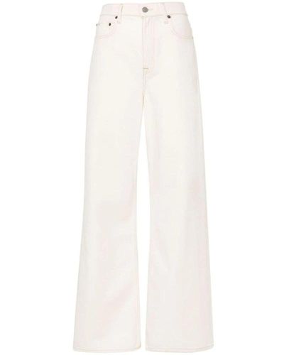 Ralph Lauren Jeans bianchi a gamba larga - Bianco