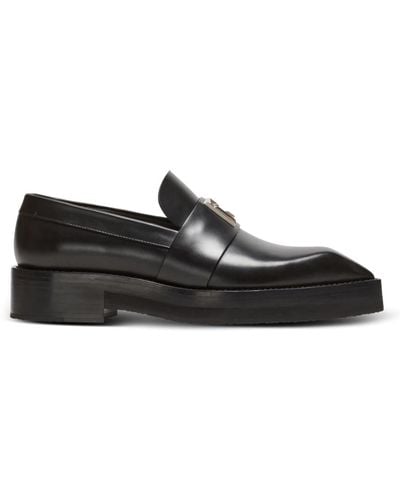 Balmain Ben smooth leather loafers - Nero