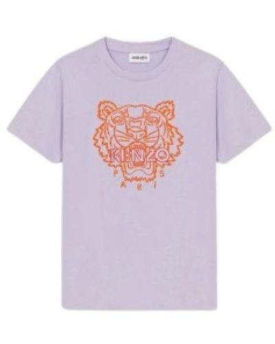 KENZO Tiger wisteria t-shirt - Lila