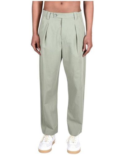 A.P.C. Straight Trousers - Green